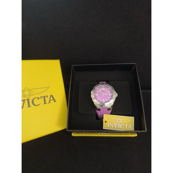 NEW - Invicta Angel Halo Women's Watch - 38mm, Purple (24123) NEW- IN BOX*1 LEFT - Picture 7 of 13